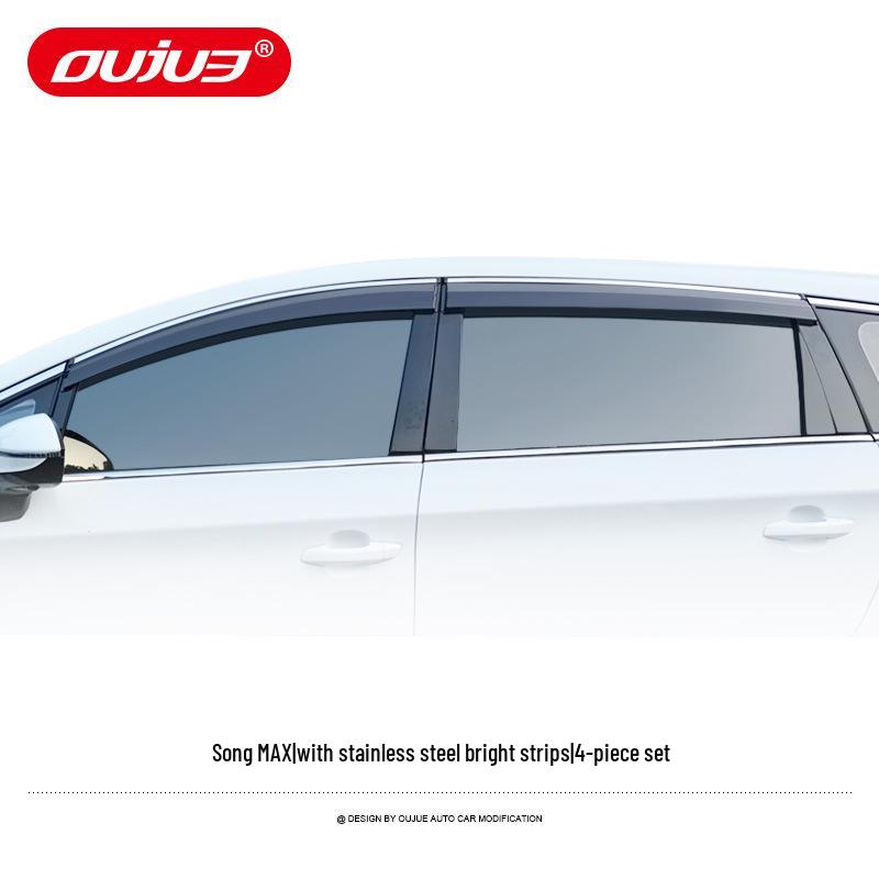 Electroplated Rain Guards for BYD Song Pro/PLUS/MAX DMI Window Eyebrows