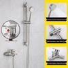 LiIong 304 Stainless Steel Hot/Cold 3-Way Faucet & Concealed Shower Set