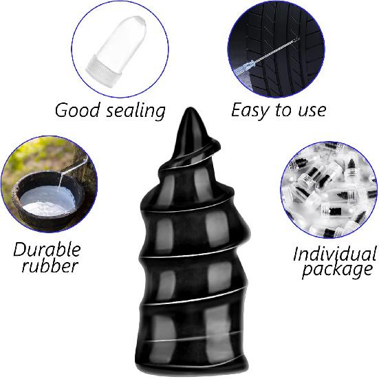 NACHLYNN 100 Pcs Tire Repair Nails Rubber Screw Tool Self-Service Tire Repair Nail Self-Tapping Screw For Car Motorcycle Truck