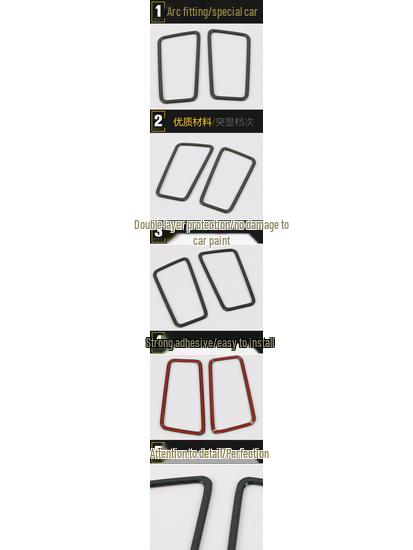 2020 RAV4 Front Panel Air Outlet Decorative Sticker