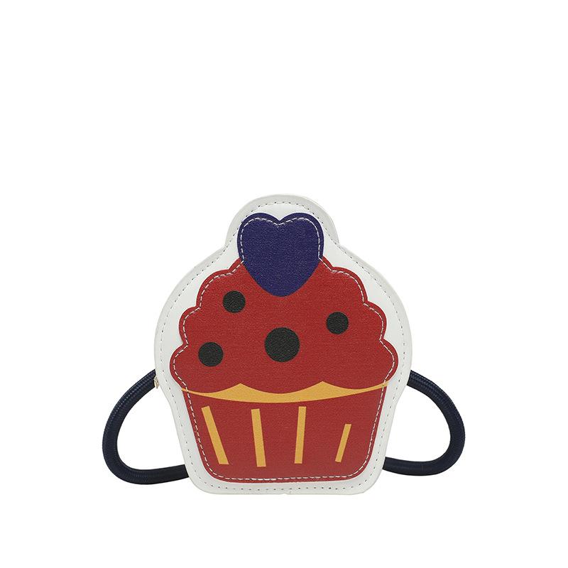 Spring New Cartoon Contrasting Color Personalized Women's Bag Trendy Shoulder Bag Cute Bag Change Bag Fashion Messenger Bag
