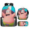 Spongebob Squarepants Children'S School Bag Male And Female Students Backpack Kindergarten Cute Cartoon Backpack Pencil Bag