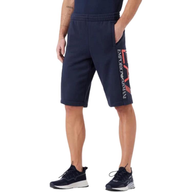 EMPORIO ARMANI EA7 SS23 Casual Shorts Men's Marine Blue 3RPS57-PJLSZ-1554