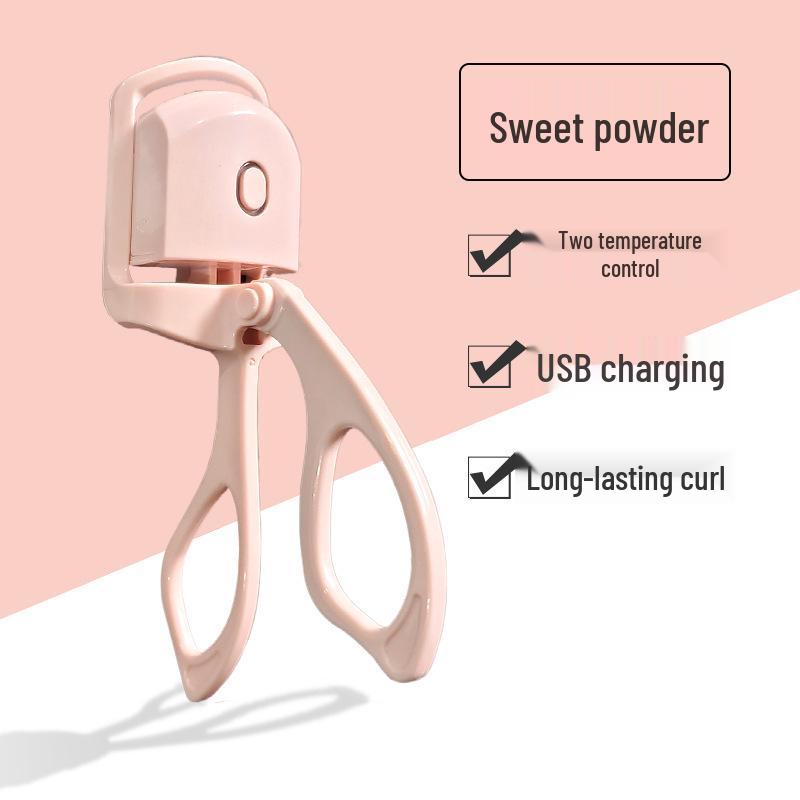 

Электрический нагреваемый керлер для ресниц - Кросс-бордерная завивка и придание формы розовый