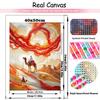 Full Drill 5D Diy Diamond Painting Desert Camel Animal Embroidery Sunset Scene Cross Embroidery Crystal Mosaic Home Decoration