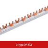 U-Type Copper Busbar for Circuit Breakers CN Plug (adapter Included)