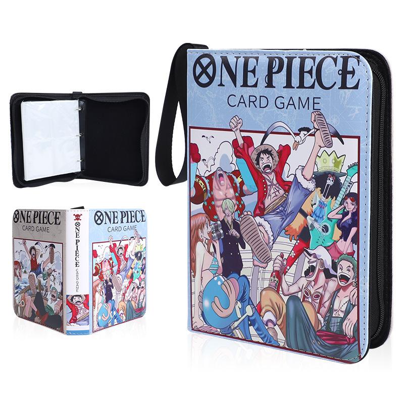 400 sztuk Album na Zdjęcia One Piece Książka Segregator na Mapy Listy Rodzinne Uchwyt na Wizytówki Kolekcja Torba na Zamek Urocza Zabawka dla Dorosłych Dzieci Prezenty