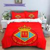 CD Aoiz  Pattern Bedding Quilt Set  Home Decoration  Gift (1 * duvet cover + 2 * pillowcase  without core)