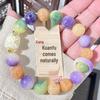Bodhi Root Six-Character Mantra Beads: Women's Wrap-Around Bracelet for Prayer & Meditation.