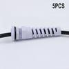 Innovative Spiral Strain Relief Protector for Cable Gland Set of 5