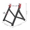 Motorcycle Wheel Balancer Stand Portable Bike Wheel Balancer Black Coated High Stability Foldable for Sport Dirt Bikes