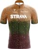 Summer Outdoor Cycling Suit Men's and Women's Short Sleeve Road Mountain Bike Transparent 2026 Summer Breathable Cycling Suit Set