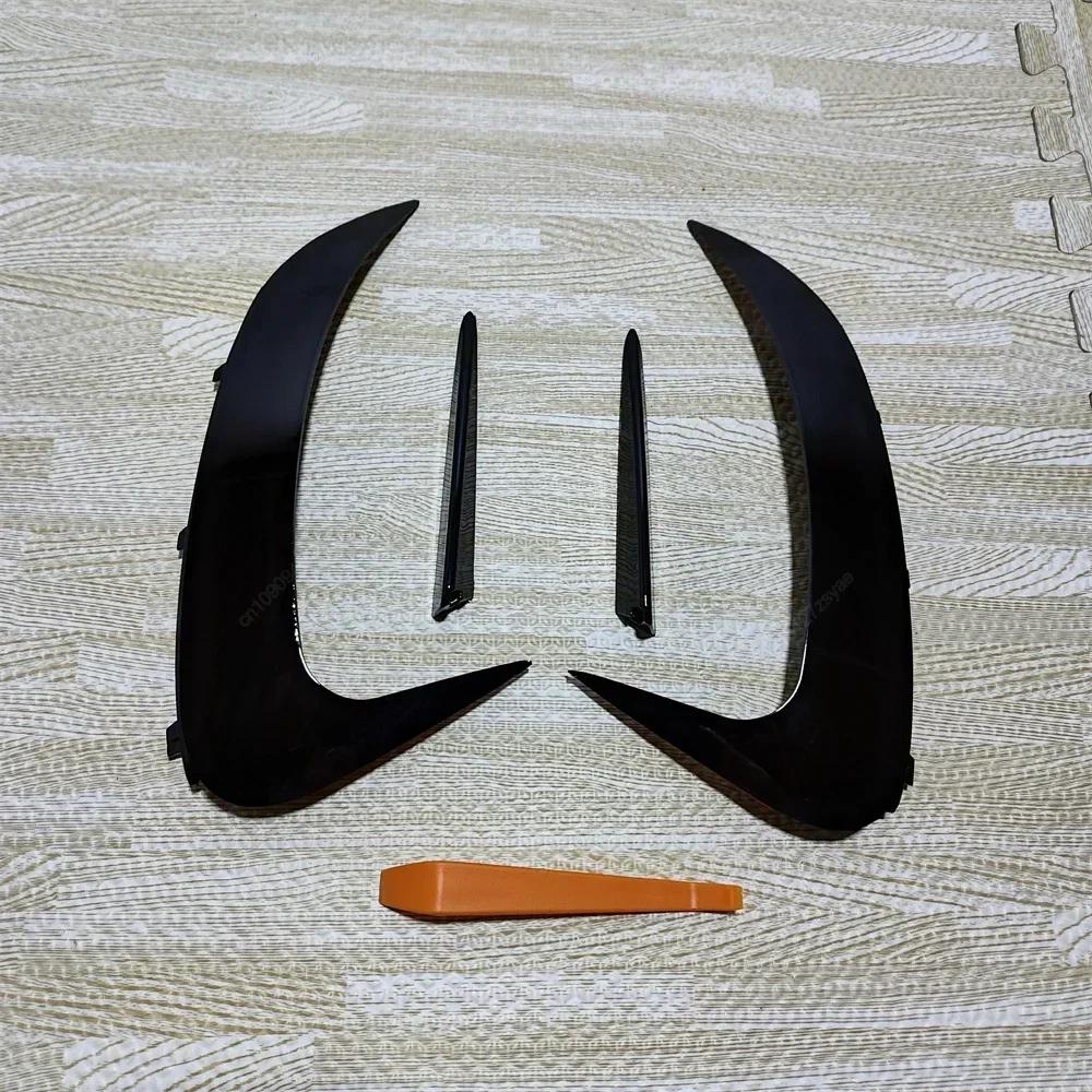 2 Stück Hintere Stoßstange Splitter Seitenlüftung Windmesser Für Mercedes Benz C-Klasse W206 C180 200 260 300 400 C43 C63s AMG 2025-2025