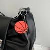 Sturdy Acrylic Athletic Keychain Set Football Baseball Basketball Rugby Fans Ergonomic Compact Shape