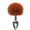 Anal Toy Butt Plug Smooth Touch από ανοξείδωτο ατσάλι Bunny Tail Πρωκτικό βύσμα Πρωκτικό σεξ Παιχνίδια για ενήλικες