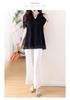 Elegant Plus Size V-Neck Chiffon Shirt - Slimming, Flaw-Hiding, Short-Sleeved, New Chinese Style, Age-Reducing Women's Top 2026