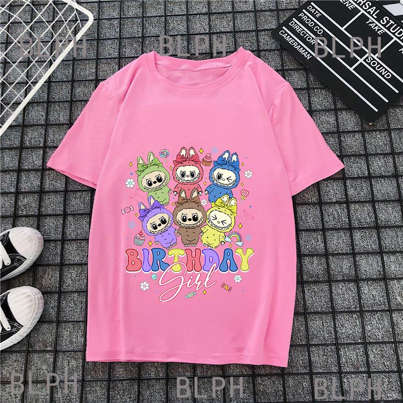 

2025 Горячая футболка Rabcloth с 3D-принтом Детская блузка с коротким рукавом Летняя милая футболка для мальчиков и девочек 160