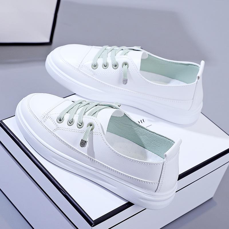 Spring Autumn New Simple Women's Sneakers Exquisite Versatile Casual White Shoes Lightweight and Breathable Sports Running Shoes