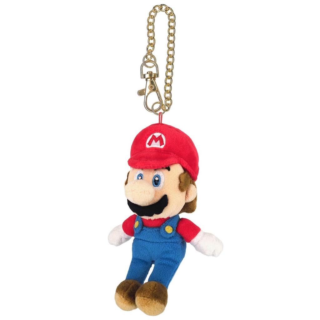 Sanei Boeki Super Mario ALL STAR COLLECTION Mario Plush Toy MM01 (Mascot) W9×D8×H15.5cm