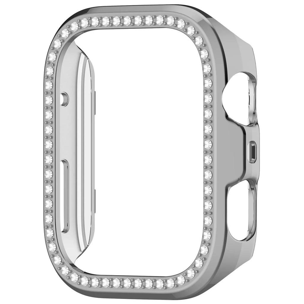 Anti Drop Anti Scratch Screen Protector Case For Huawei Watch fit4/4 Pro Watch Case Single Diamond Bumper Accessory Hollow Shell