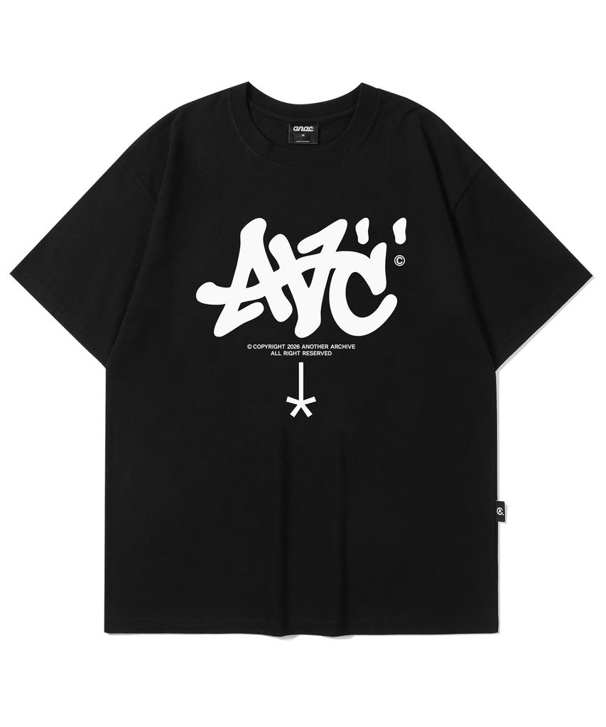 ANOTHER ARCHIVE St Aac Sign Logo Short Sleeve T-Shirt_Khaki