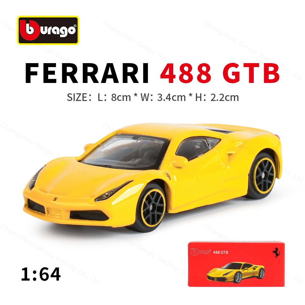 Bburago 1:64 Ferrari 812 Daytona SP3 SF90 SP1 F40 488GTB 599GTO ENZO Véhicules Statiques Moulés sous Pression Objets de Collection Loisirs Modèle Voiture Jouets