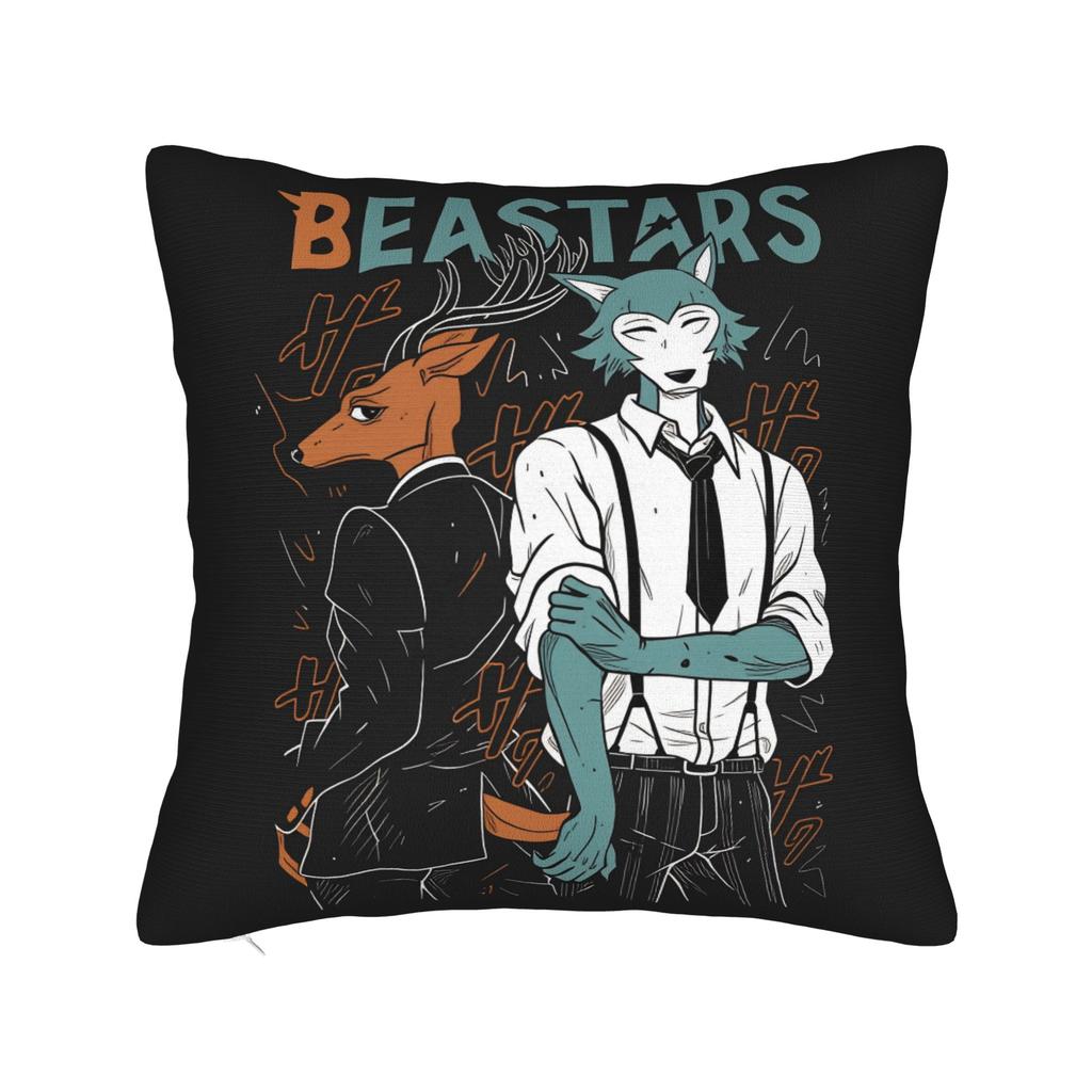 Animal Legoshi Wolf Pillow Cover Novelty Pillow Case For Sofa Couch Bed Living Room Soft Pillowcases Birthday Present