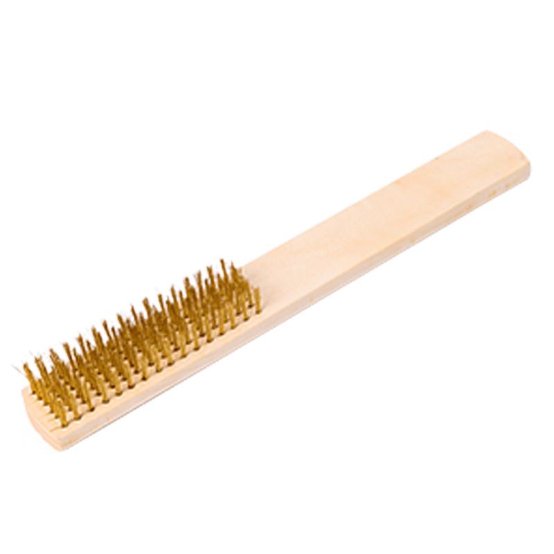 Jinsilu KSL947 Wooden Handle Wire Brushes (6-Pack)