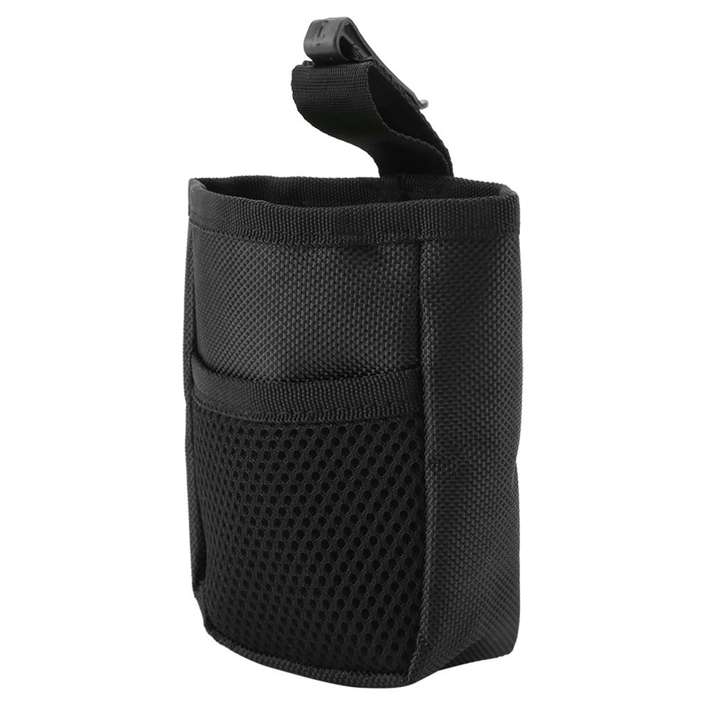 Pet Food Treat Bag Snack Training Obedience Waist Pouch Multifunctional Portable Supplies Black