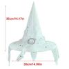 Durable Polyester Witch Hat For Halloween Celebrations Adjustable Comfortable Fit Lightweight Costume Accessory Kids Adults