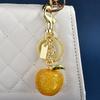 Red Cherry Crystal Bag Pendant Keychain Cherry Pendant Women'S Bag Accessories Fashion Red Delicate Bag