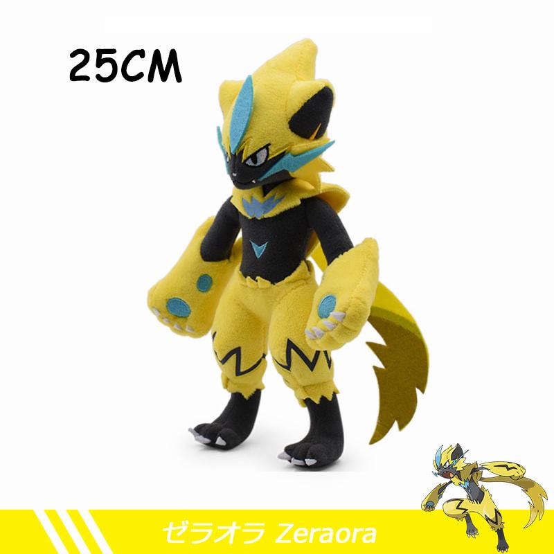 Original Pokemon Plush Lucario Greninja Charizard Lugia Zeraora Sprigatito Scorbunny Steelix Zoroark Stuffed Toys for Kids Gift