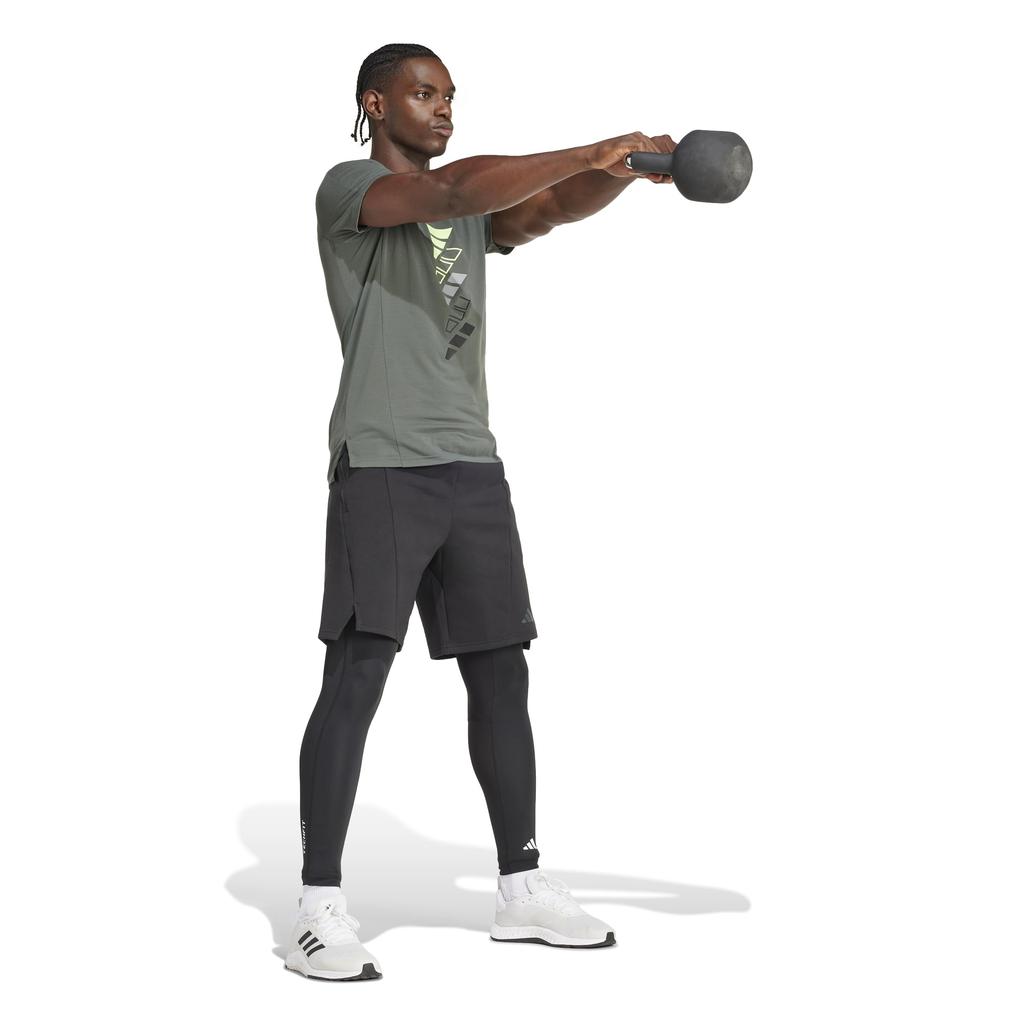 Adidas TechFit Compression Training Long Leggings JTE80 Sports Black Size M Men's Tights, (IN5590),