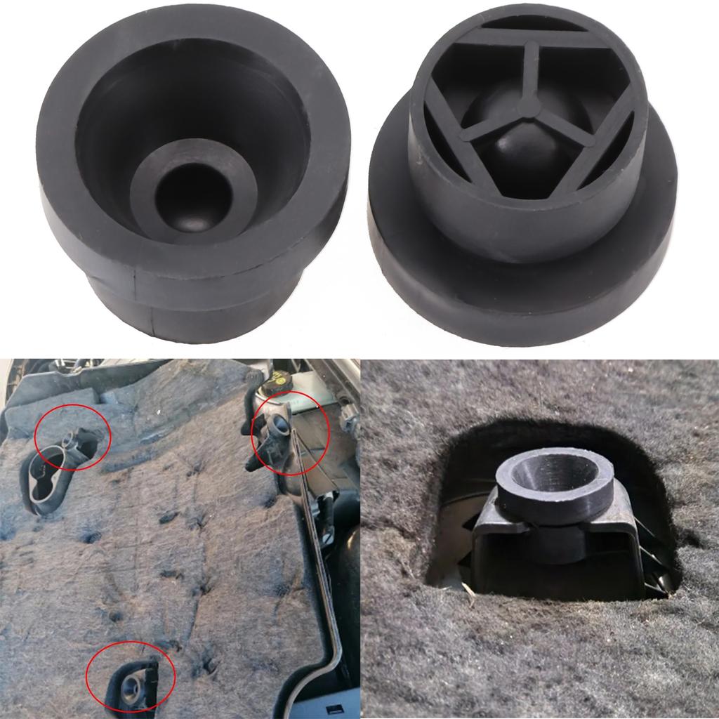 2pcs SMALL ENGINE COVER ENGINE COVER Car Accessories ENGINE COVER RUBBER GROMMET