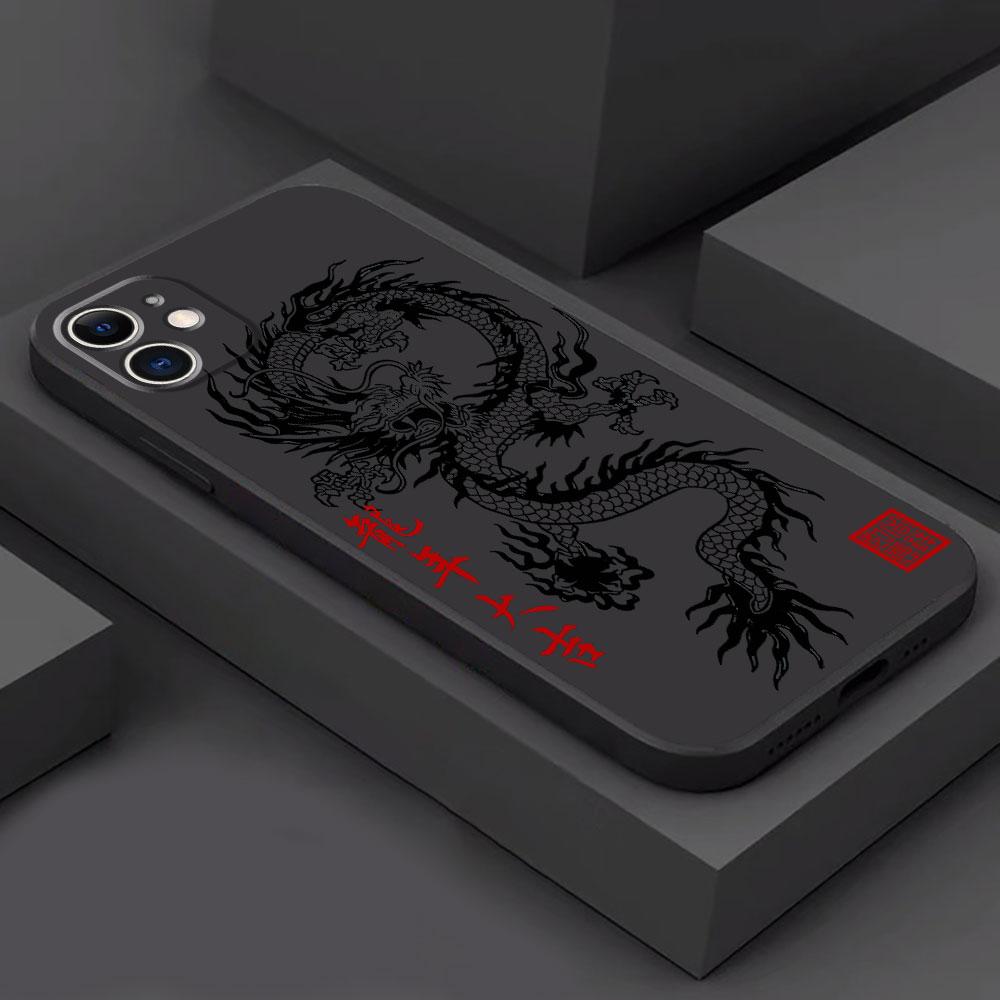 

Black Soft Phone Case for Google Pixel 7a 8 Pro 6a 7 Pro 6 Pro Chinese Dragon Cover Capa Capa Pixel 6 Pro