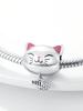 Cheese Mouse Cute Cat Beads Charm Copper Plated Fit Charms Copperoriginal Bracelet For Jewelry Making Diy Charm