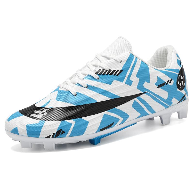 Mens Soccer Shoes Original Studded Society Cleats Natural Lawn Training Professional Non Slip Ultralight FG/TF Football Shoes