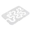 Free Motion Quilting Templates Transparent Acrylic Quilting Templates Ruler for Simple Meander and Quilting Designs