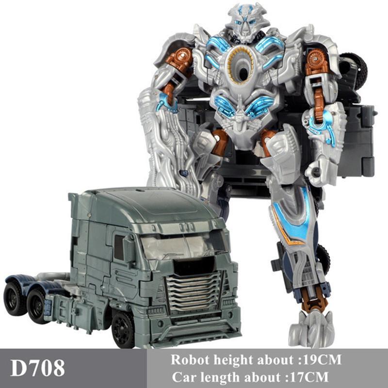 WEI JIANG New Anime Transformation Movie 5 Playthings Boy Cool Robot Car Dinosaur Action Figures Aircraft Tank Military Model Kid Toy