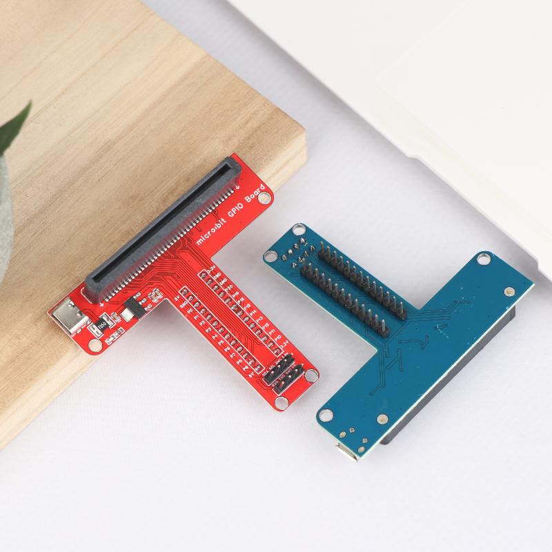 Microbit Development Board T-Type Gpio Expansion Board 3.3-5V Voltage Conversion Compatible Development Board Interface