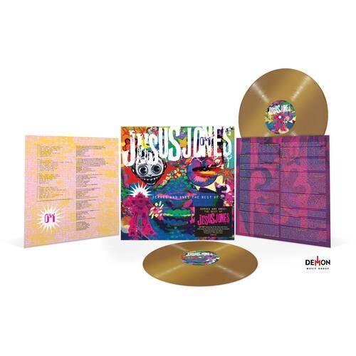 Jesus Jones - Zeroes &amp; Ones: The Best Of - 140-Gram Gold Colored Vinyl [VINYL LP] Colored Vinyl, Gold, 140 Gram Vinyl, UK - Import