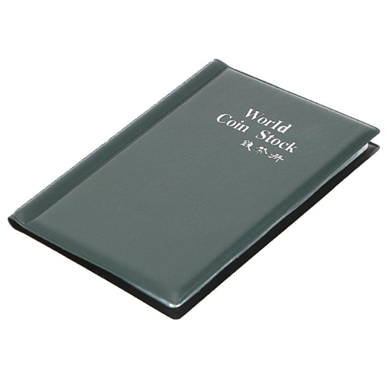 Coin Wallet Album, Mini Coin Organiser, Coin Collection, 120 Compartment Coin Collection Protector, Commemorative Coin Booklet