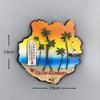 3D Resin Spain Fridge Magnet - Barcelona Seville Donostia Jaen Spanish Travel Souvenir Refrigerator Magnet Home Decor Gift
