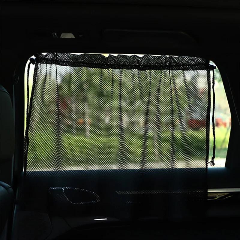 Summer Car Sunshade Curtains , Blocks UV Rays, Keeps Interior Cool, and Protects from Fading - Durable and Easy to Install