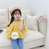 Adorable Mini Sac Tissé Chat Pour Filles Accessoire Élégant Pour Tout-Petits Couleurs Vives