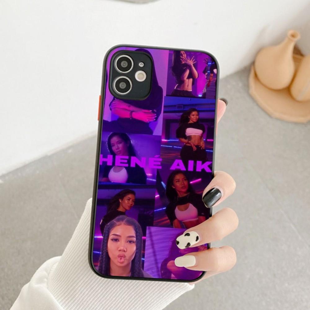 Sängerin J-Jhene-Aiko Handyhülle Für IPhone 14 11 12 13 Mini Pro Max 8 7 Plus X XR XS MAX Durchsichtige Matte Hülle