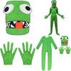 Roblox Rainbow Friends Grün Cosplay Kostüm Für Kinder Und Erwachsene