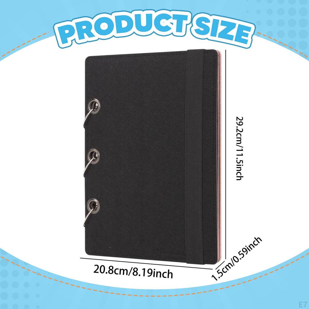 Enamel Pin Carrying Organizer Storage Binder Felt Material Multipurpose Flip Page Design