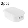 2pcs Multi-grain Rice Frozen Box Brown Rice Fat Reduction Meal Quantitative Bento Box Small Lunch Box