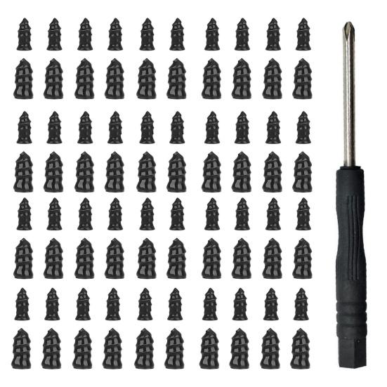 20/40/60/80Pcs Tire Repair Rubber Nails Kit Heavy Duty Screw-in Tire Repair Nails Car Motorcycle
